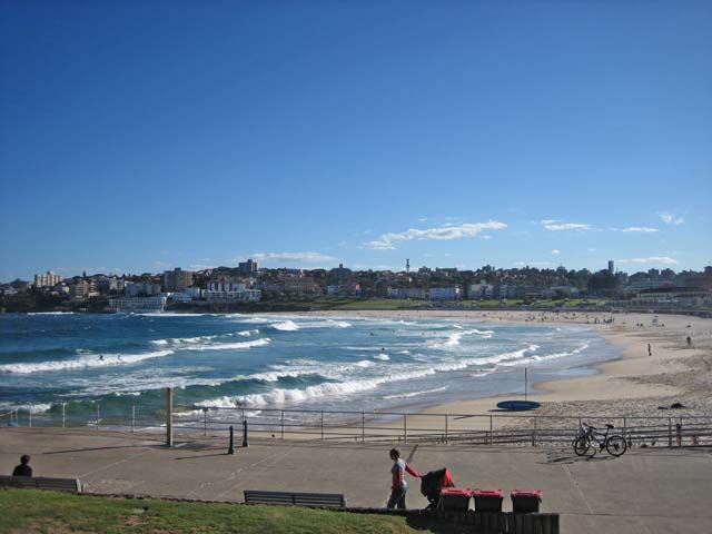 Bondi Beach�i�{���_�C�E�r�[�`�j�̓�������B�e 1
