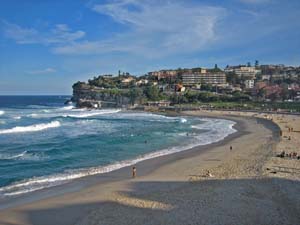 Bronte Beach�i�u�����e�E�r�[�`�j�̖k������B�e