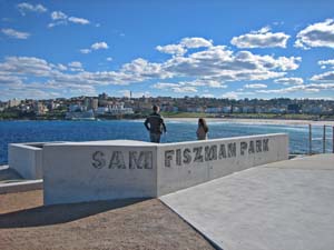 Sam Fiszman Park�i�T���E�t�B�b�c�}���E�p�[�N�j�̃V���{��
