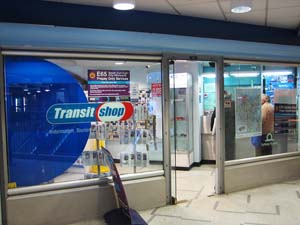 Wynyard�i�E�B�����[�h�j�w��Transit shop�i�g�����W�b�g�E�V���b�v�j
