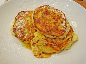 Ricotta hotcakes�i���R�b�^�`�[�Y�E�p���P�[�L�j