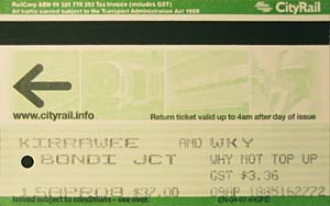 7 DAY Rail Pass�i�Z�u���E�f�C�Y�E���[���E�p�X�j�̕\��